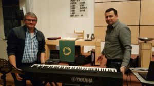 Onze nieuwe stage piano